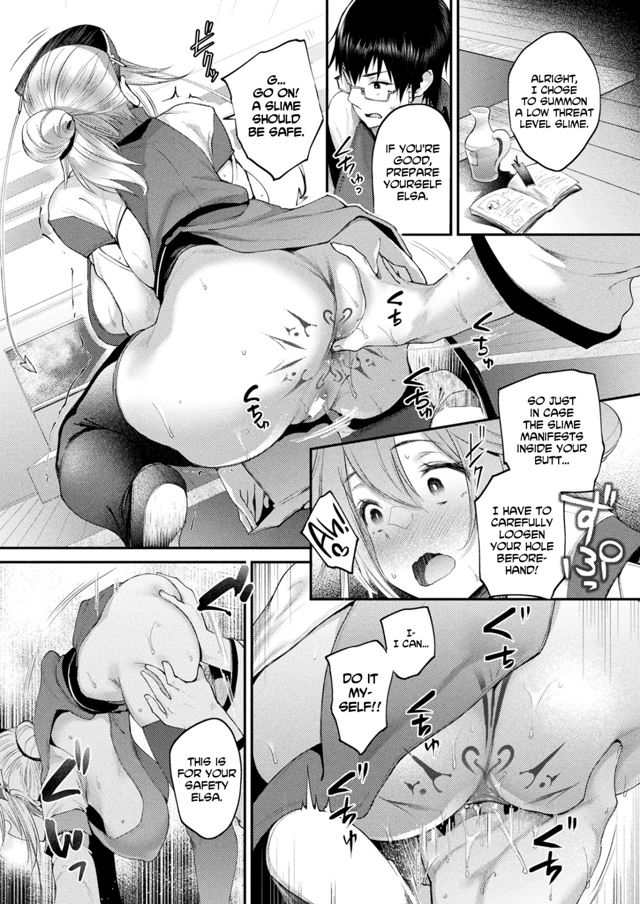 Hentai Manga Comic-Monsters Come From The Butt!-Read-6